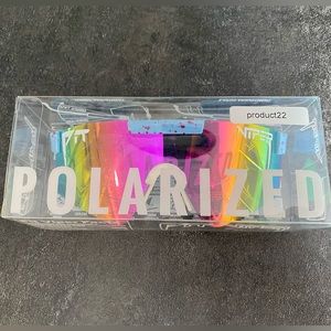 Like new (worn twice) polarized PitVipers. Unisex